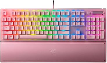 Razer Blackwidow V3 Wired Gaming Mechanical Green Switch Keyboard with RGB Lighting (Renewed)