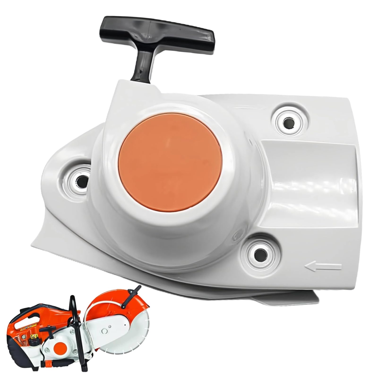 Démarreur à rebond pour scie coupante béton STIHL TS410 remplacer un cordon rompu