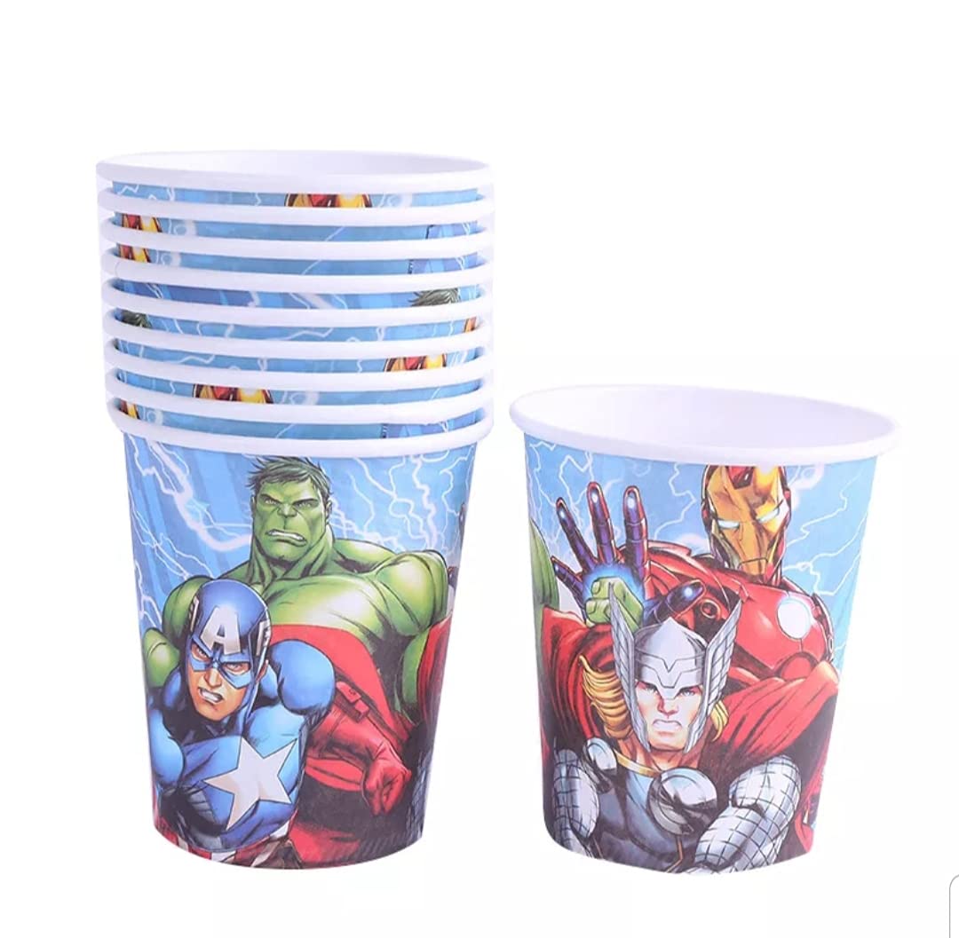 Trendy Tap Superhero Disposable Paper Cup Glass for Superhero Theme Birthday Party 250ml (Pack of 100) (B07WRL17MT) Amazon Price History, Amazon Price Tracker