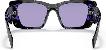 Prada PRADA SYMBOLE PR 08YS Violet Black Marble/Violet 51/18/145 women Sunglasses