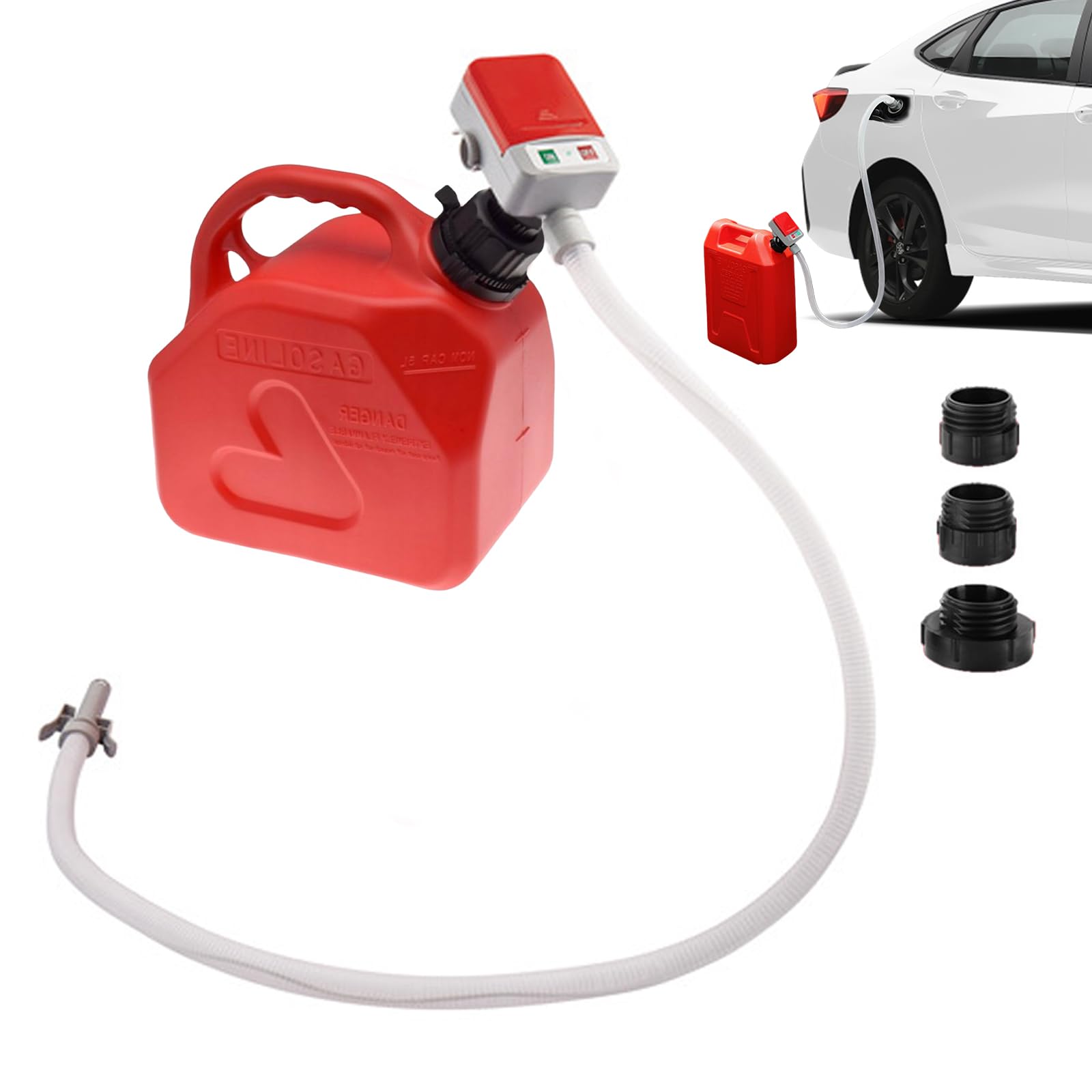 CarBole Universele elektrische brandstofpomp, 12 V, benzinepomp 2,5-4