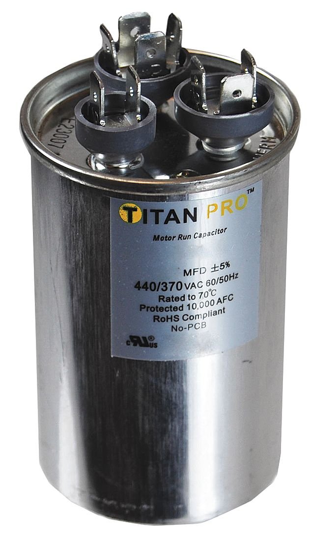Amazon.com: Motor Dual Run Cap, 25/5 MFD, 370-440V : Industrial 