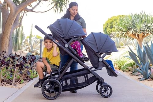 Vista 4 de Joovy Nuevos adaptadores delanteros Qool, color plateado