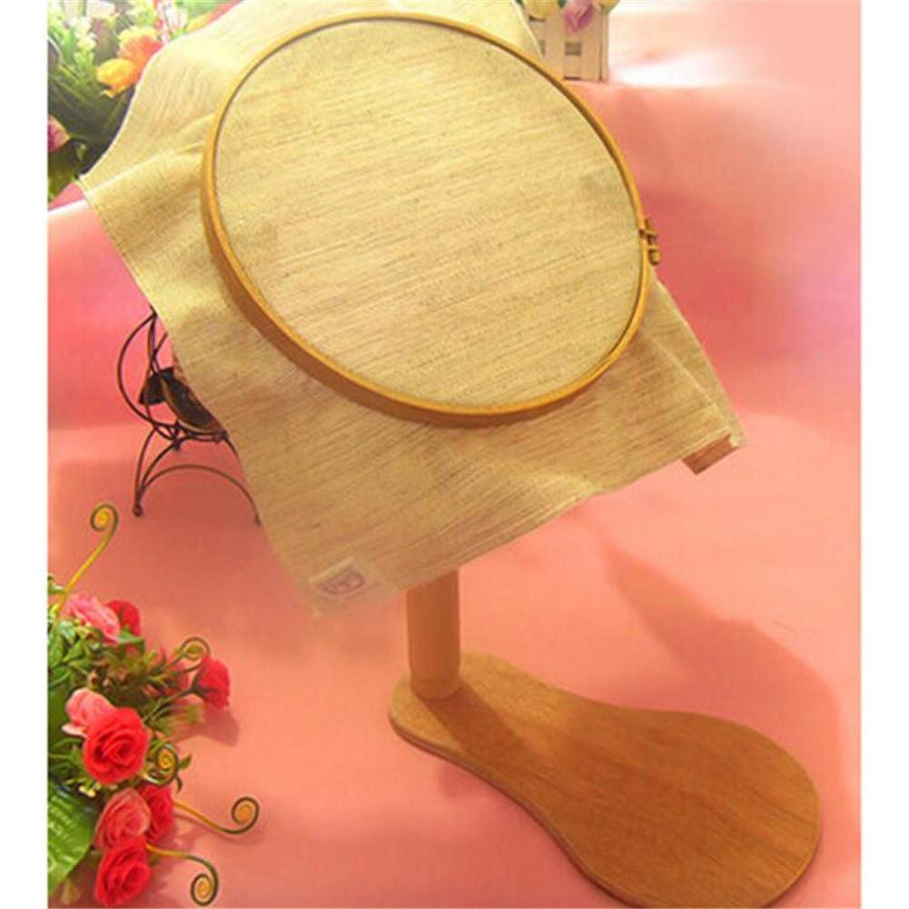 Cross Stitch Frame Stand, Adjustable Wooden Frame Embroidery Stand, Needlework Cross Stitch