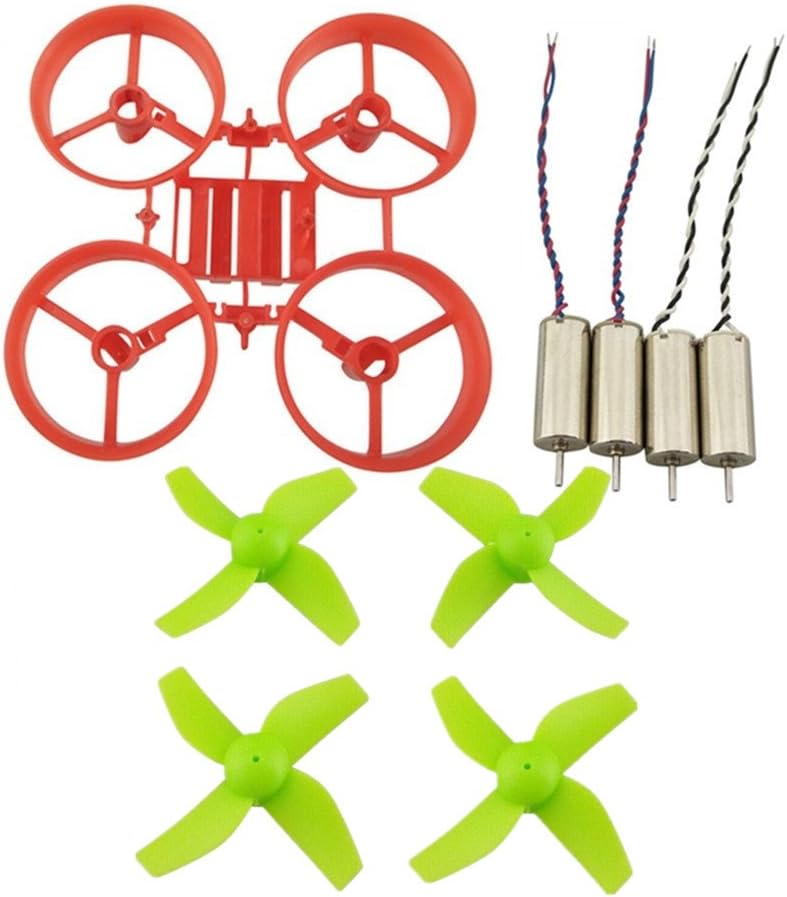 Upgraded Spare Parts Motors Propellers Props with Frame for