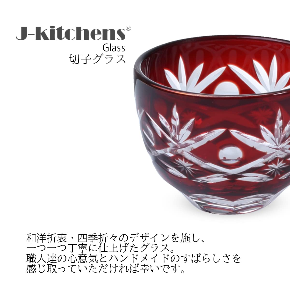 A63おちょこ A63おちょこ Amazon｜J-kitchens 切子 グラス カップ 日本酒 おちょこ
