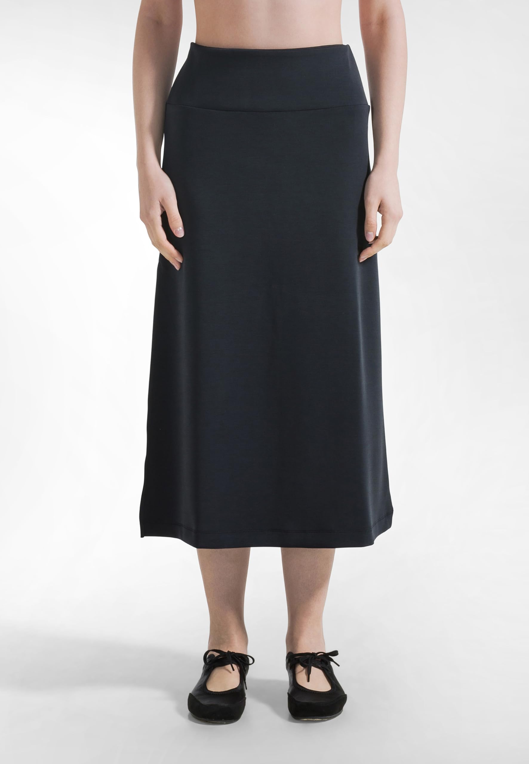 DEHA - Gonna Soft Touch Long Skirt in Modal per Donna
