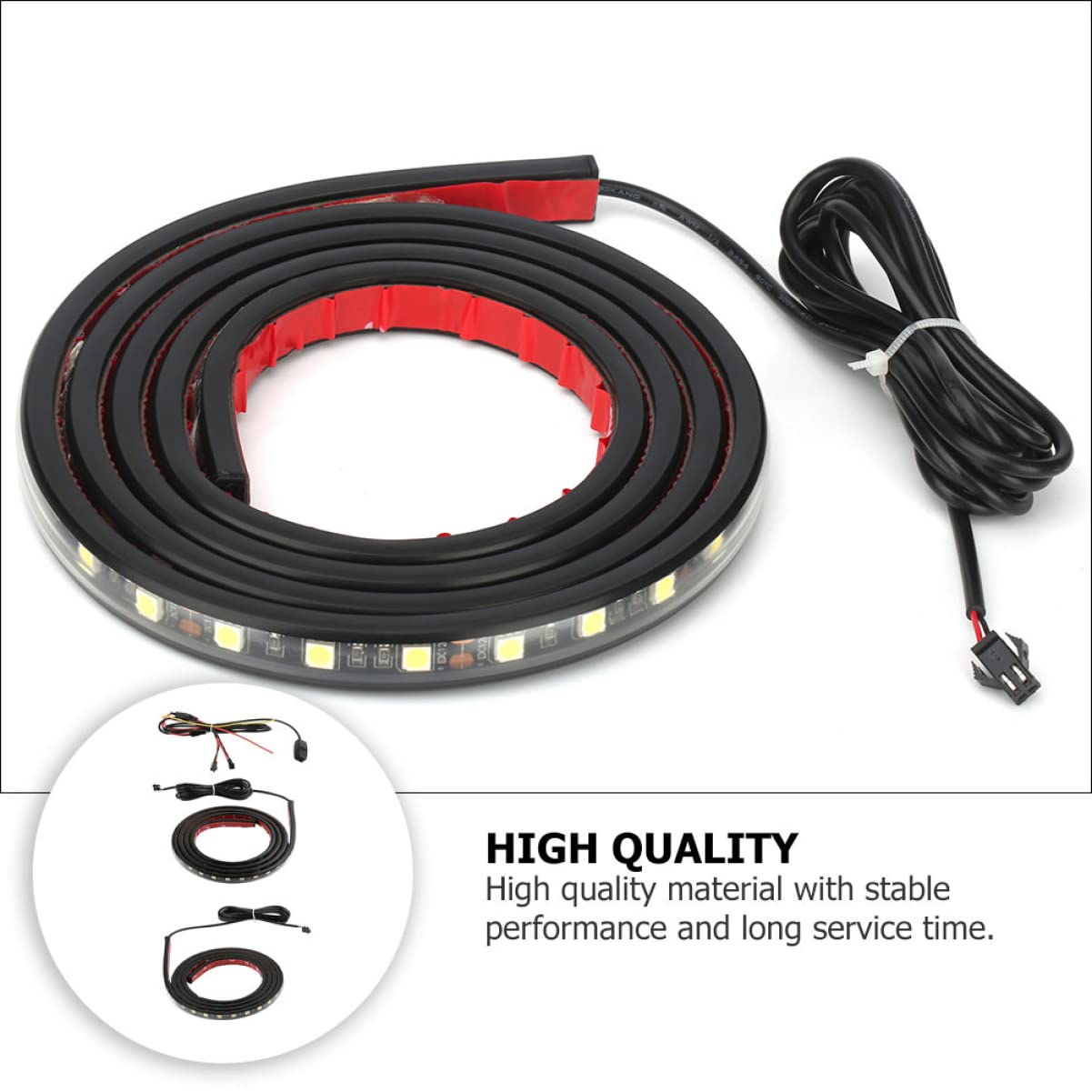 Ciieeo 1 set Striscia LED per Camion Pickup Set Strisce Connettore Accessorio Illuminazione Auto per Guida Notturna e Del Camion Facile Installazione e Materiale e Resistente