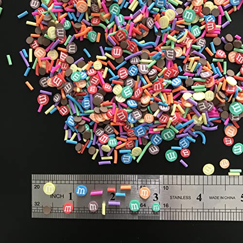 PrettyG MS06 - Pacote de 50 g de mistura de argila macia de polímero para decoração de unhas de resina