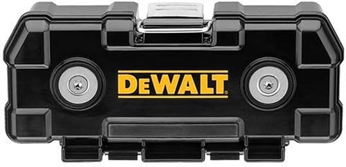 DEWALT Juego de puntas de destornillador con estuche ToughCase magnético, listo para impacto, 20 piezas (DWMTCIR20)