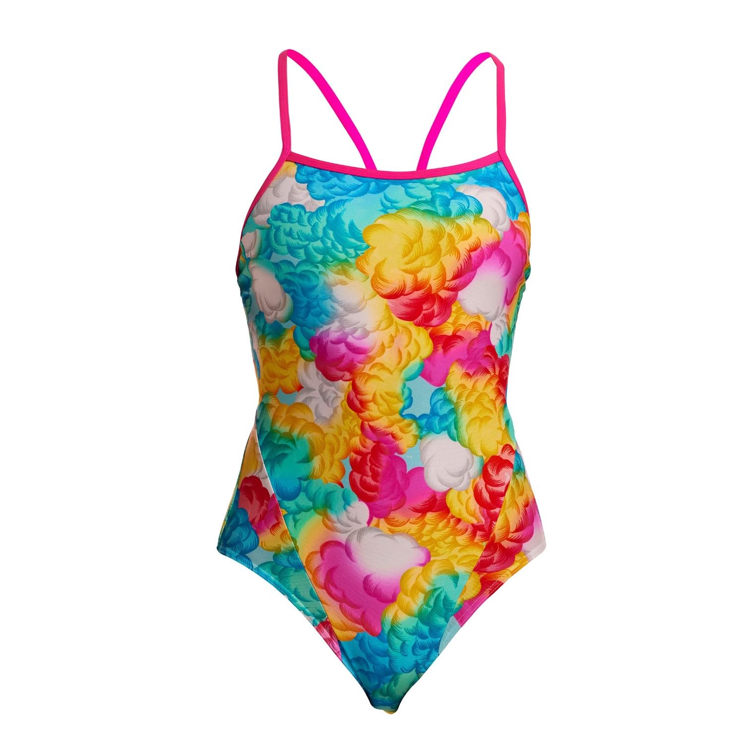 Funkita Cloudy Colours Badeanzug für Damen chlorbeständig und schnelltrocknend