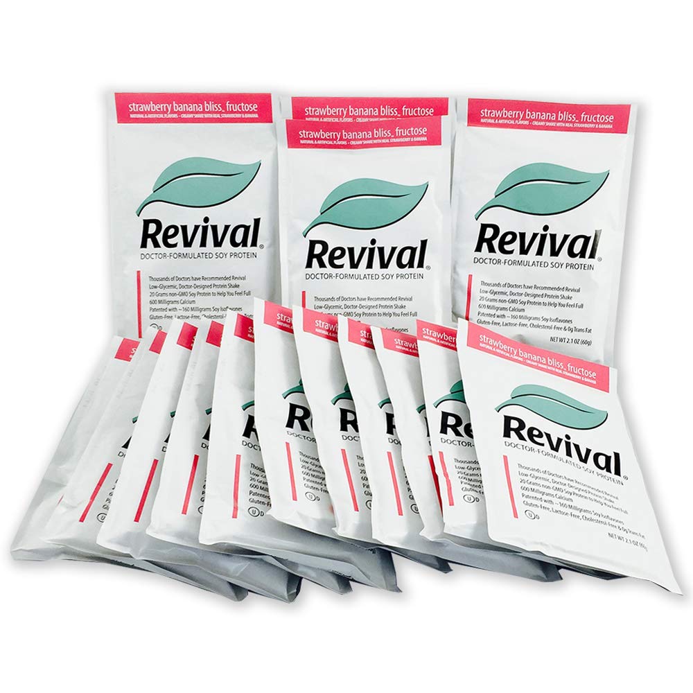 REVIVAL® MENOPAUSE RELIEF STRAWBERRY/BANANA 20g Soy Protein