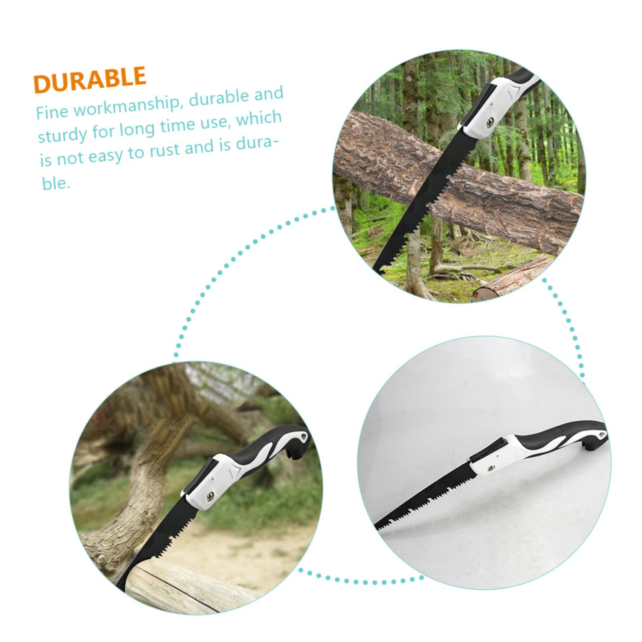 Gogogmee Folding Saw for Camping Heavy Duty Hand Saws for Trees Pruning Trimming Tool