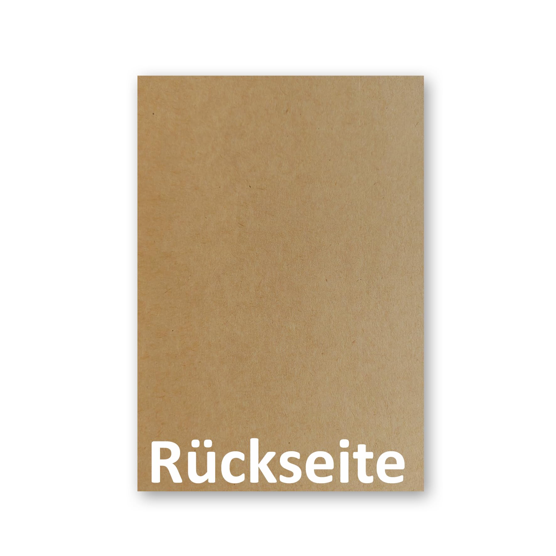 250x Vintage Kraftpapier DIN A5-21 x 14,8 cm - Recycling-Karton - 280 g/m² - natur-brauner Bastel-Karton Künstler-Karton Pappe - UmWelt by GUSTAV NEUSER