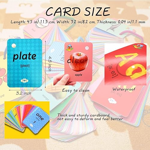 Miniatura 41 de 52 tarjetas flash de frutas para niños pequeños, palabras visuales con imágenes, tarjetas flash para jardín de infantes, actividades de aprendizaje