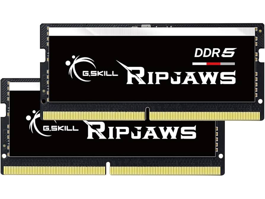 Amazon.co.jp: G.SKILL 32GB Ripjaws DDR5 SO-DIMM 4800MHz CL34