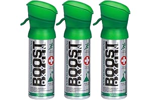 Boost Oxygen Pocket Size 3 Liter Portable Oxygen Canister for Travel