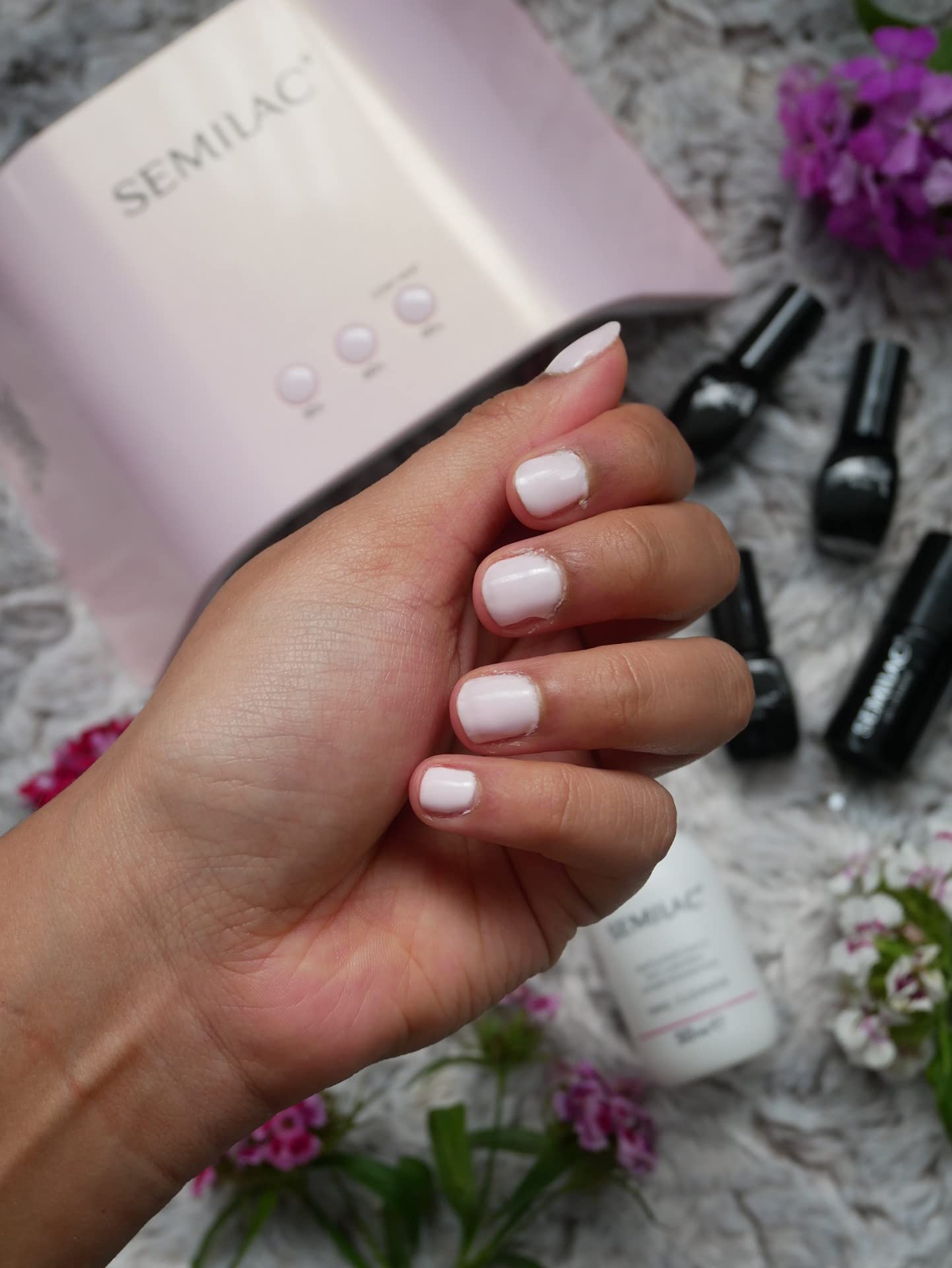 Semilac UV LED Lamp for Gel Nail Polish, White, 36W - Image 2