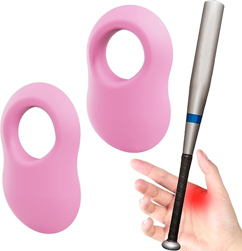 Paquete de 2 protectores de pulgar de béisbol para batter Pro, ayuda de entrenamiento de bateador, protector de pulgar de béisbol y softbol, agarre