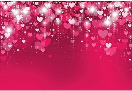 Amazon  バレンタインデートのための新しい2.1x1.5mValentine写真の 