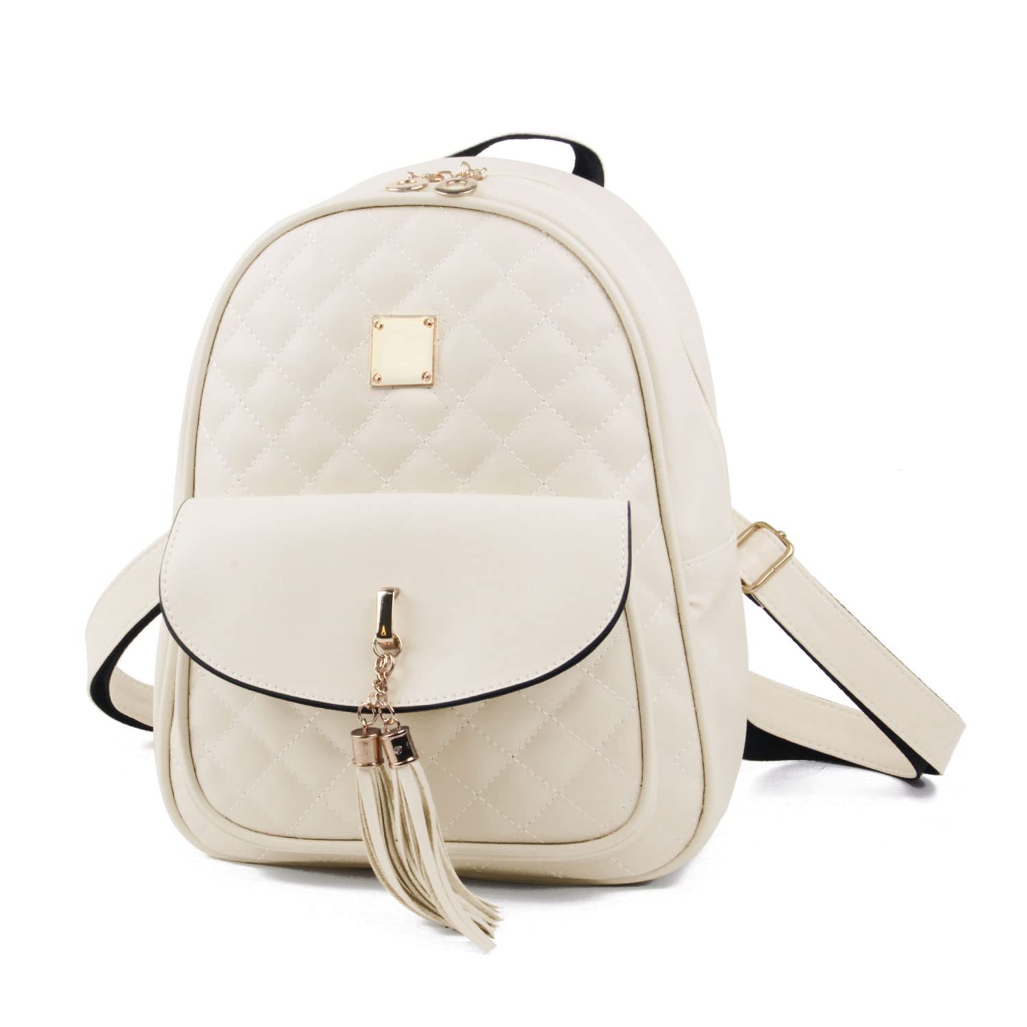 EVEOUT Femmes Faux Cuir Décontractée Sac à Dos Étanche Sac de Voyage Scolaire Sacs de Jour 3 en 1 Sac à Main pour Fille