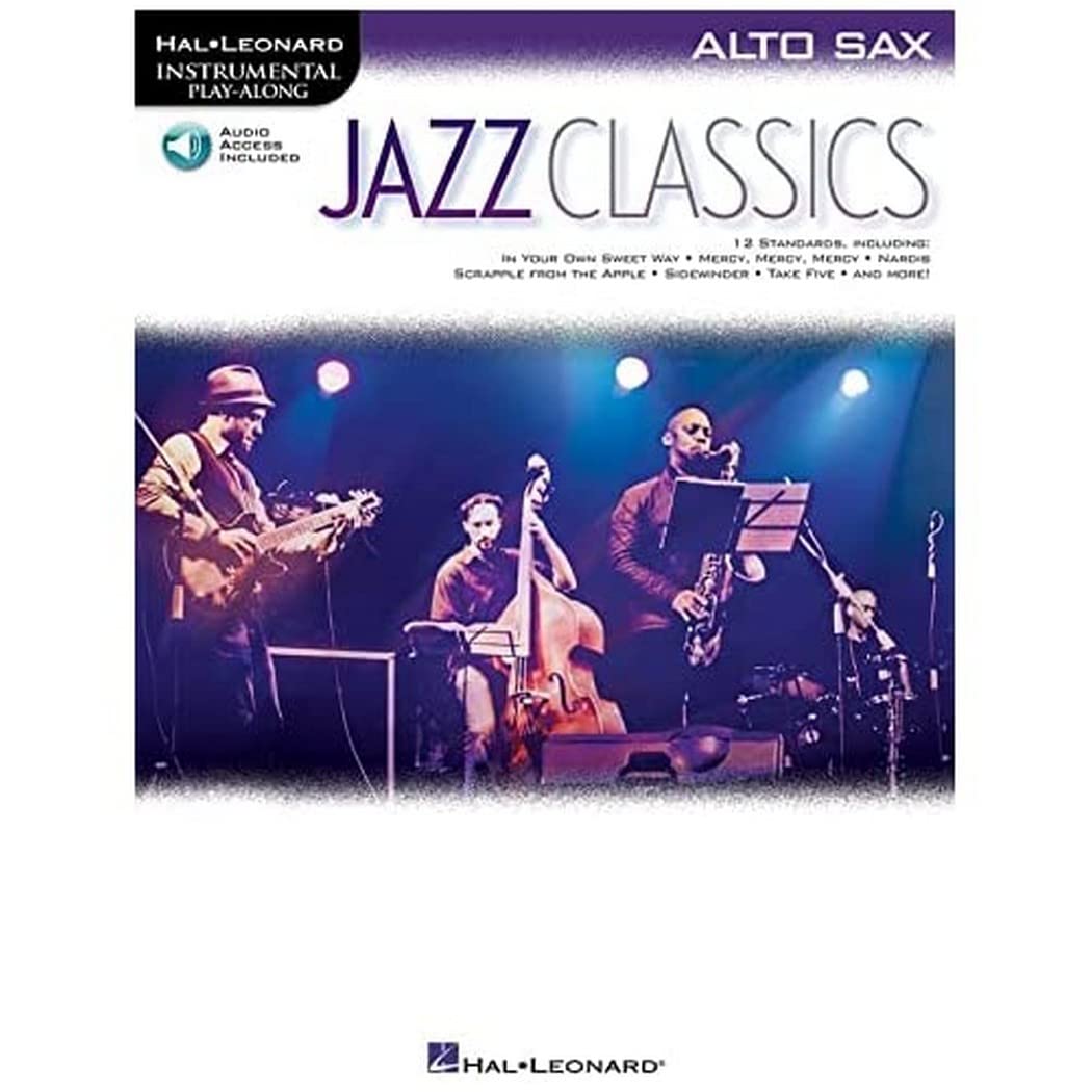 Instrumental Play-Along: Jazz Classics (Alto Saxophone) (Hal Leonard Instrumental Play-along) (Includes Online Access Code)