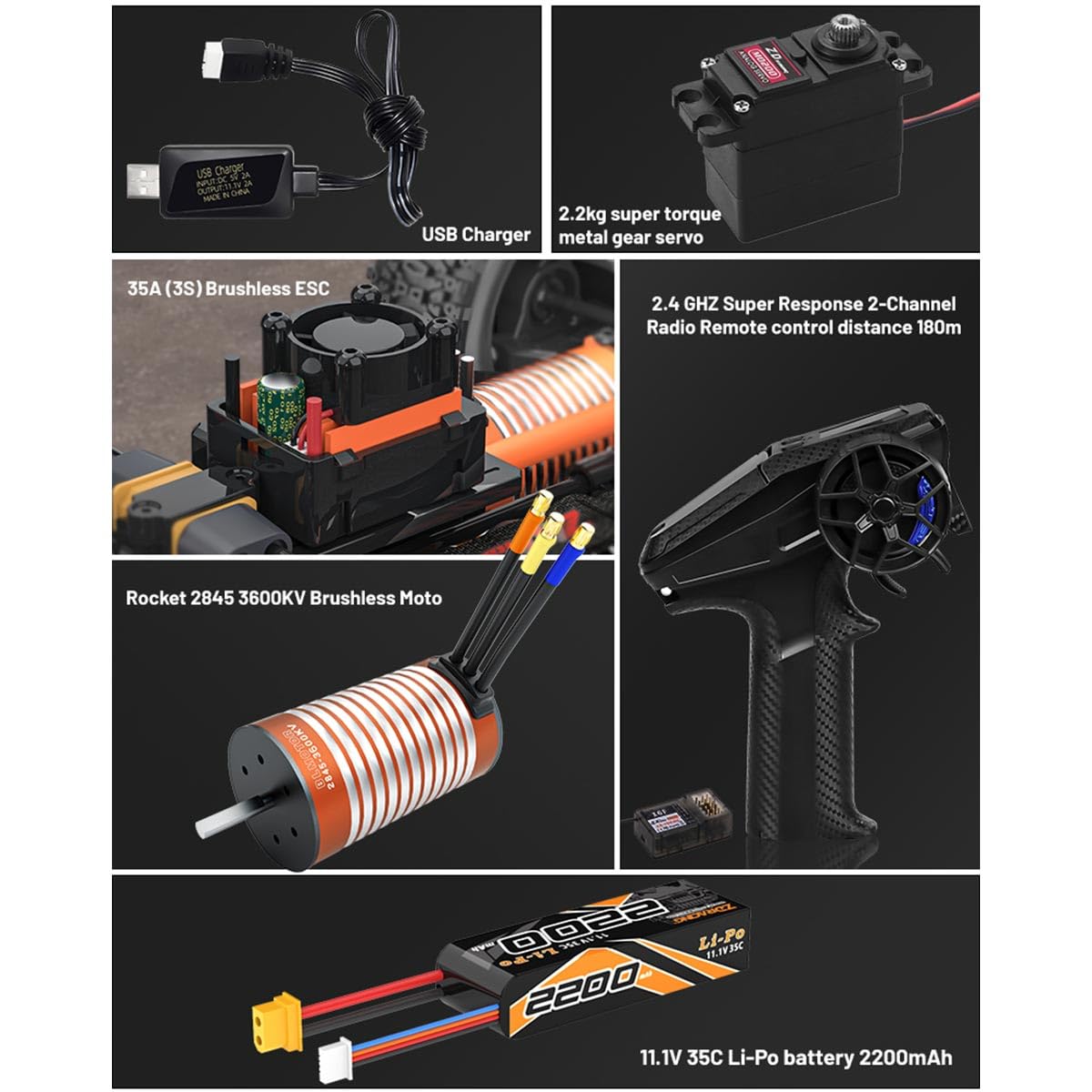 Amazon.co.jp: RCレーシングカー、ZD Racing BX-12 1/12スケール 4WD