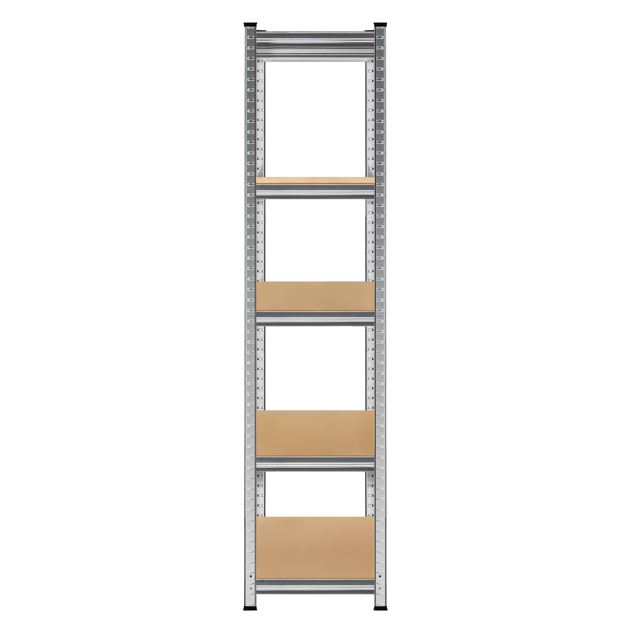T-LoVendo Estantería Metálica Almacenaje de Acero Galvanizado + 5 Baldas MDF, 180 x 90 x 40cm, Modular, Baldas Ajustables, trastero, Garaje — view 9