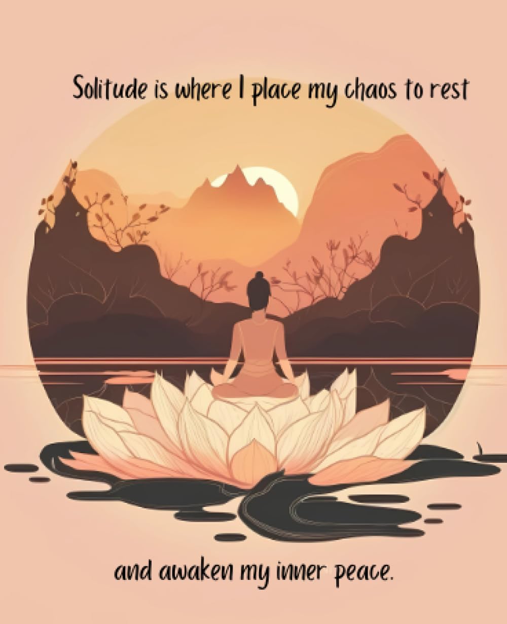 Inspirational Quote Notebook - Inner Peace