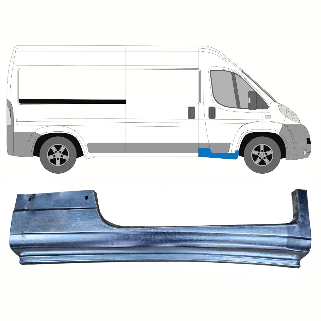 Reparaturblech Schweller vordere Tür für Fiat Ducato 2006-2025 / Rechts