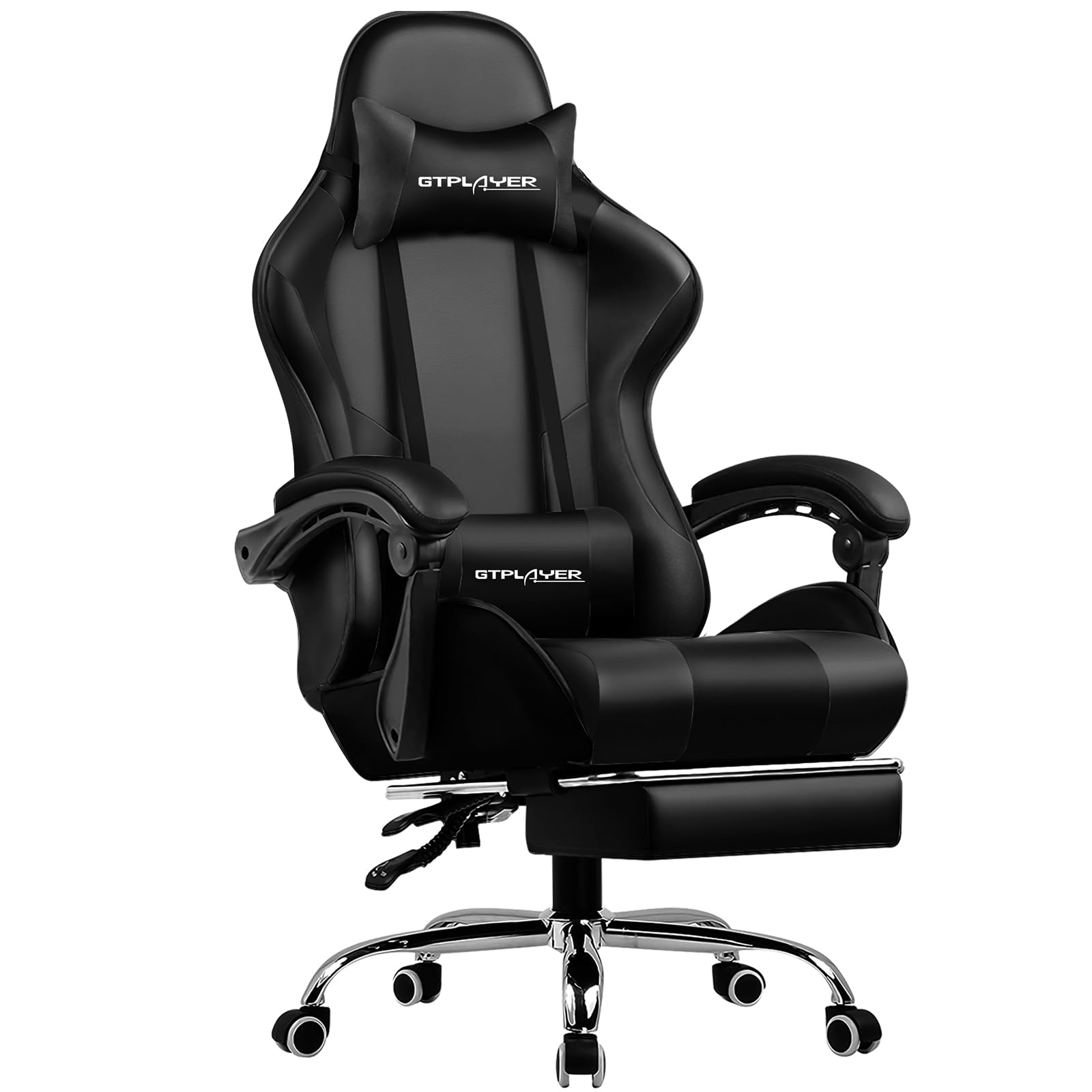 Amazon.co.jp: GTPlayer ゲーミングチェア オットマン付き ゲーム