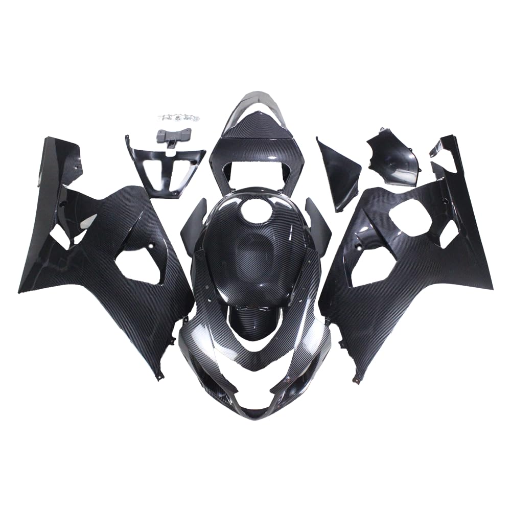 Amazon.com: YTL Carbon Fiber Look Full Fairing Fit for Suzuki 2004