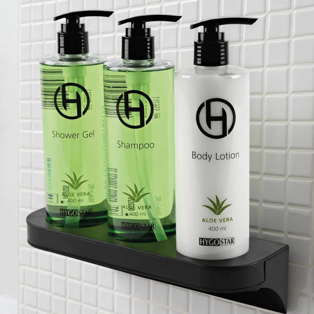 15 Stück Franz Mensch Hair & Body 2in1 Hotel Shampoo Duschgel | Hygostar, Pumpspender, grün, L: 6 cm, B: 6 cm, H: 21 cm, Hotelkosmetik, Einmalkosmetik, Einwegkosmetik, Packung
