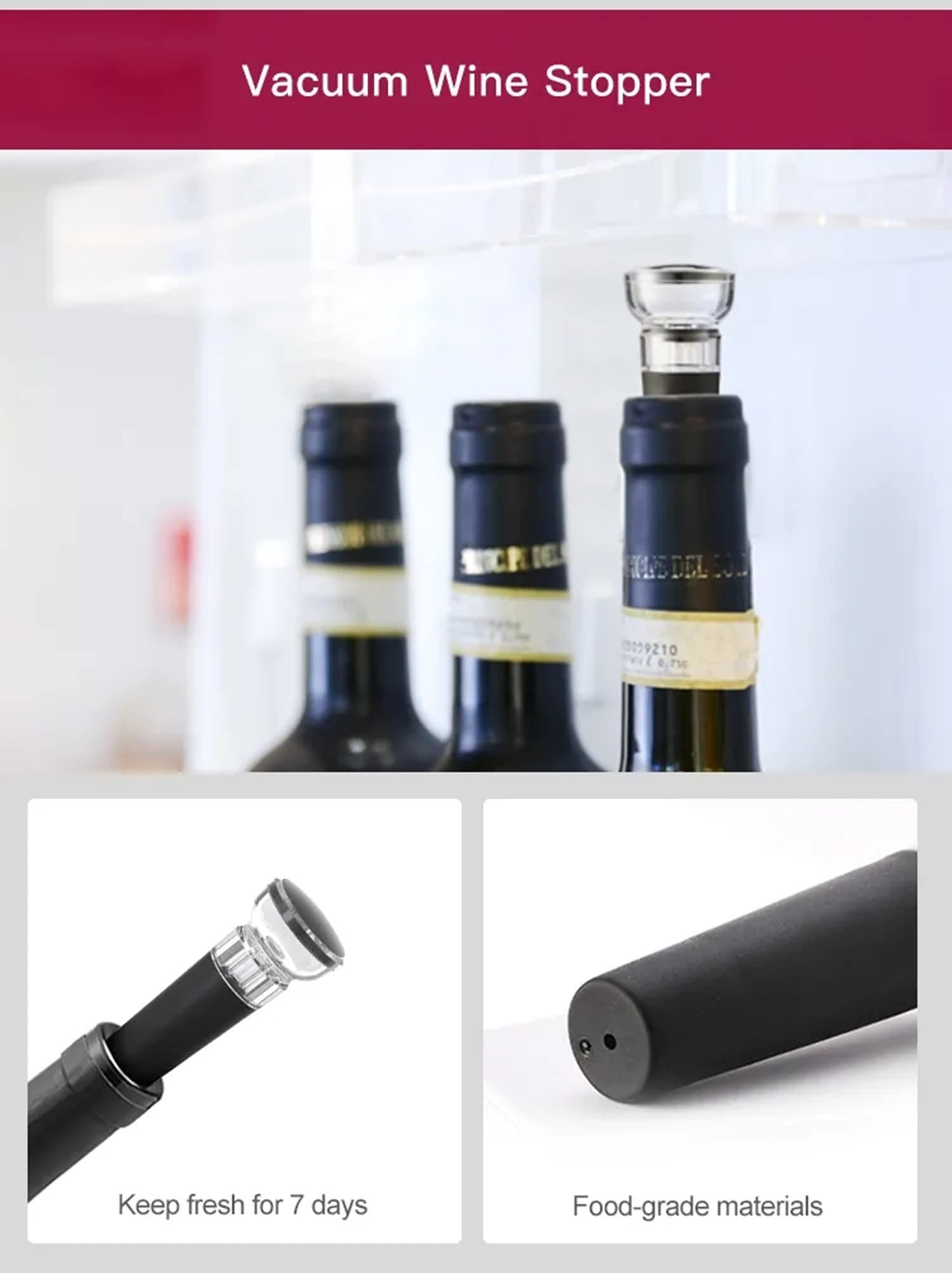 Cavatappi Elettrico Ricaricabile 5 in 1 Professionale per Vino, Apribottiglie Automatico con Base