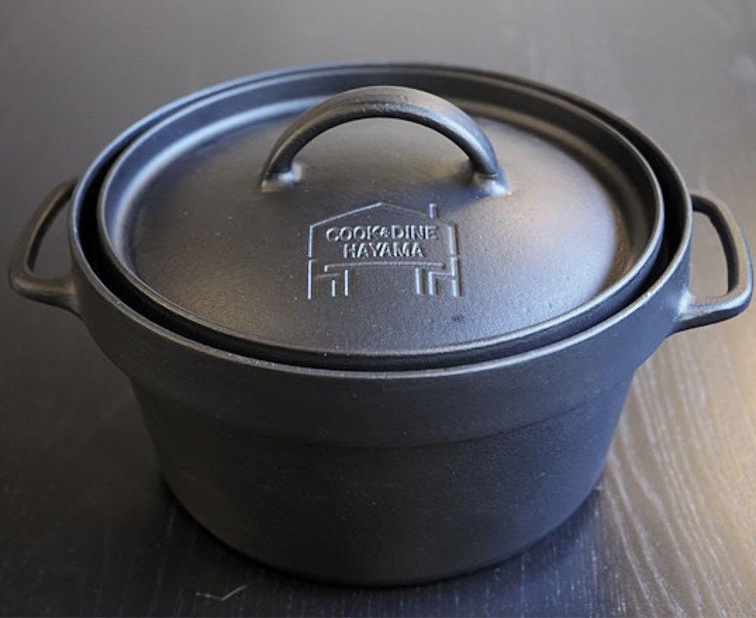 Amazon.co.jp: COOK & DINE HAYAMA 9インチ ダッチオーブン おまけ付 