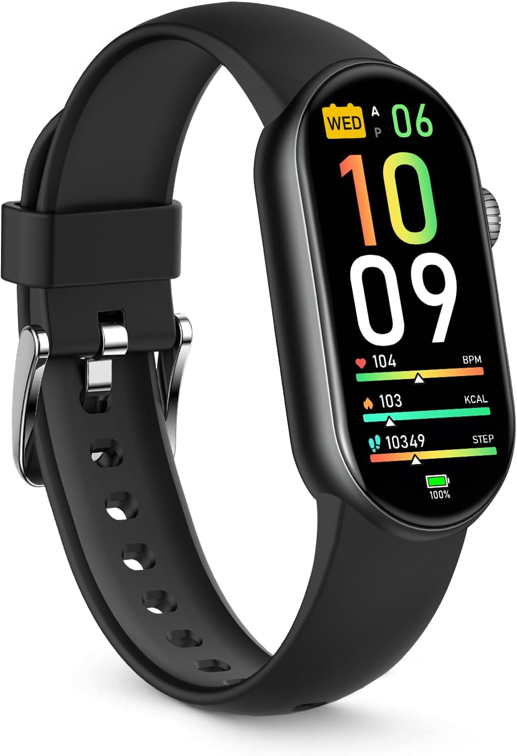 FITVII Ole Fitness Tracker, 1.6” AMOLED Fitness...