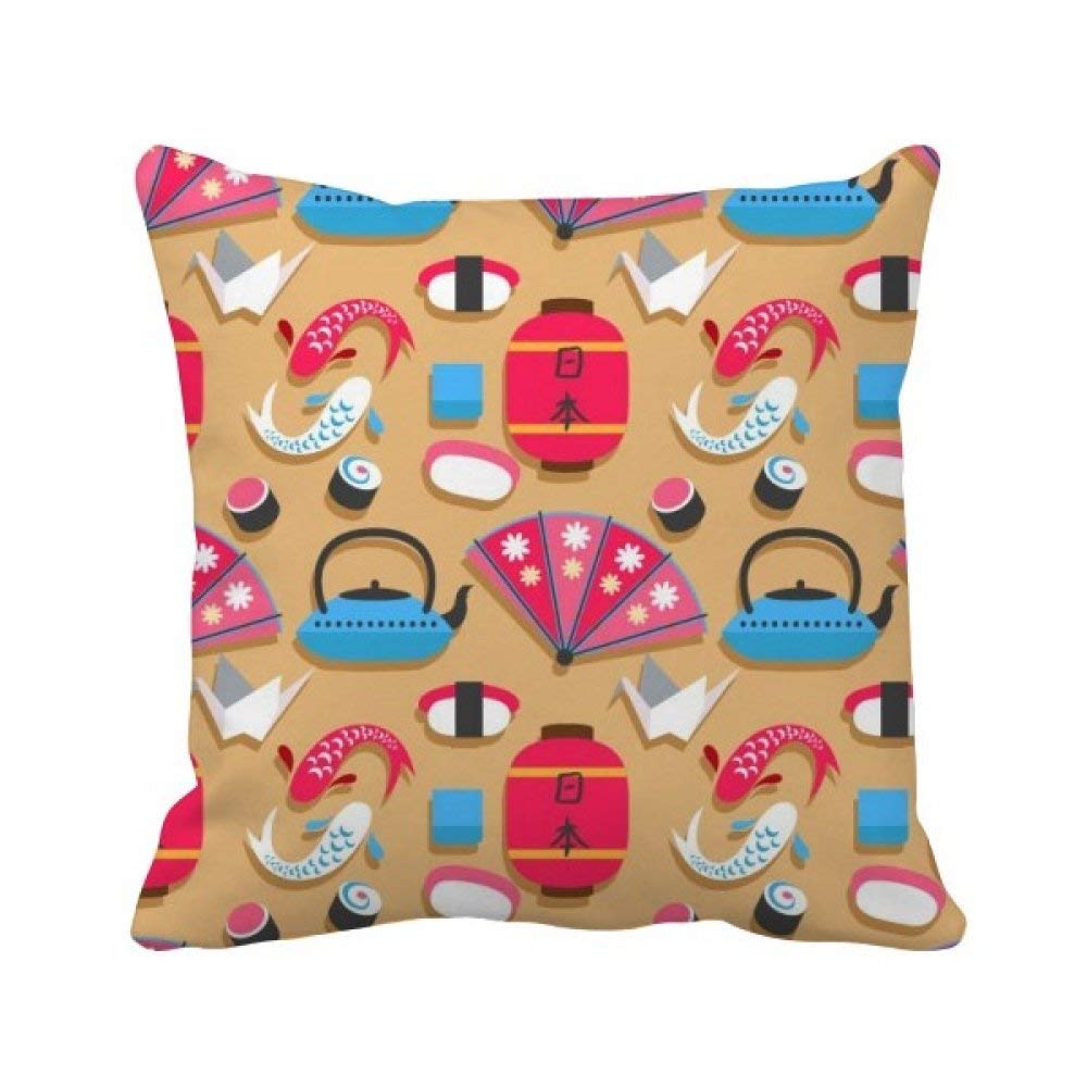 Coussin motif grue japonaise au design raffiné et finitions soignées pour la maison