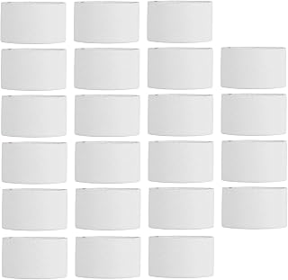 Gatuida 25pcs DIY Cardboard Tubes for Crafts White Spiral Textured Paper for Painting Drawing and Creative Art Projects Paper Tubes for Fine Motor Skill Development and Group Activities