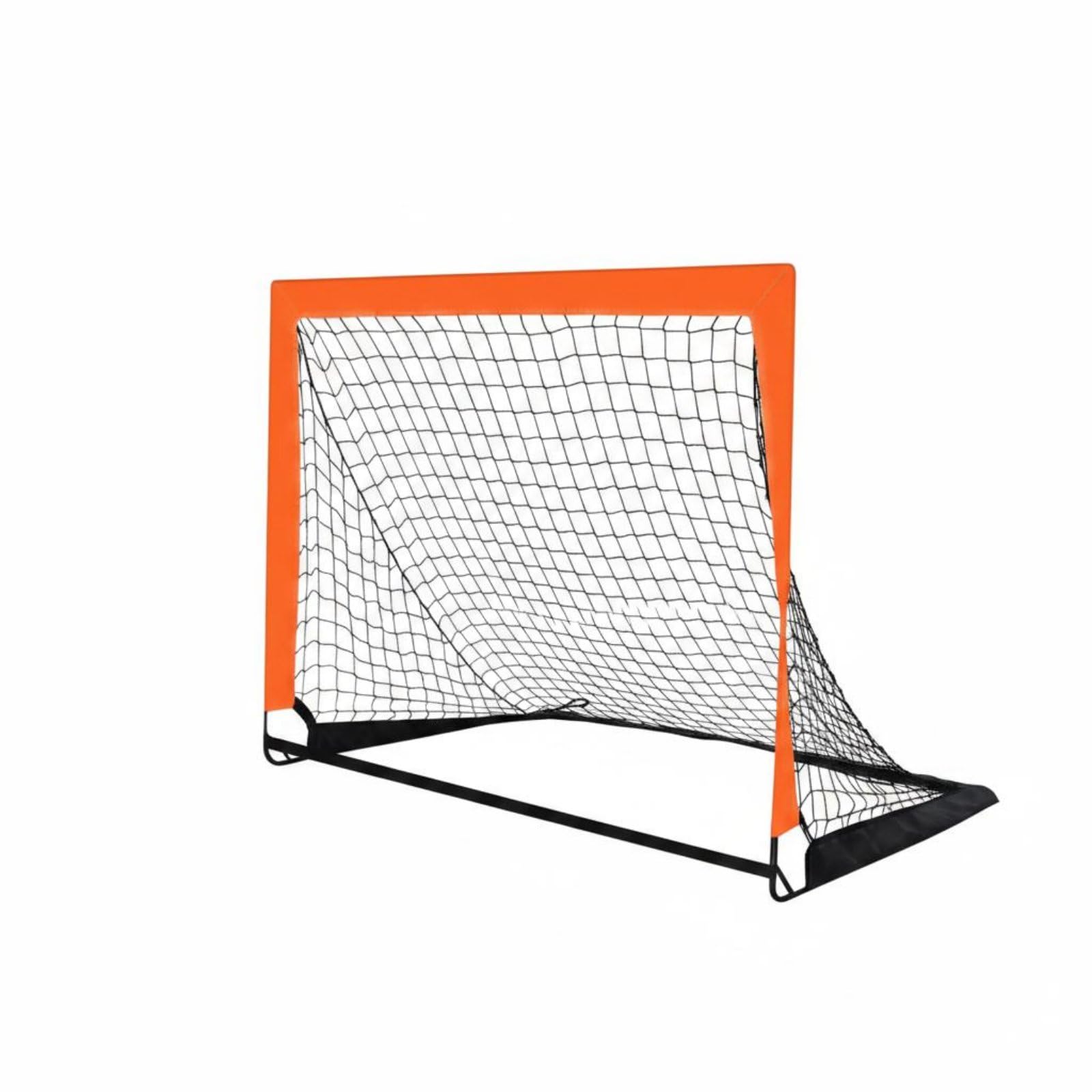 Indoor Outdoor Use Kids Training Goal Easy to Set up Foldable Soccer Goal for Toddlers, Orange-image-41