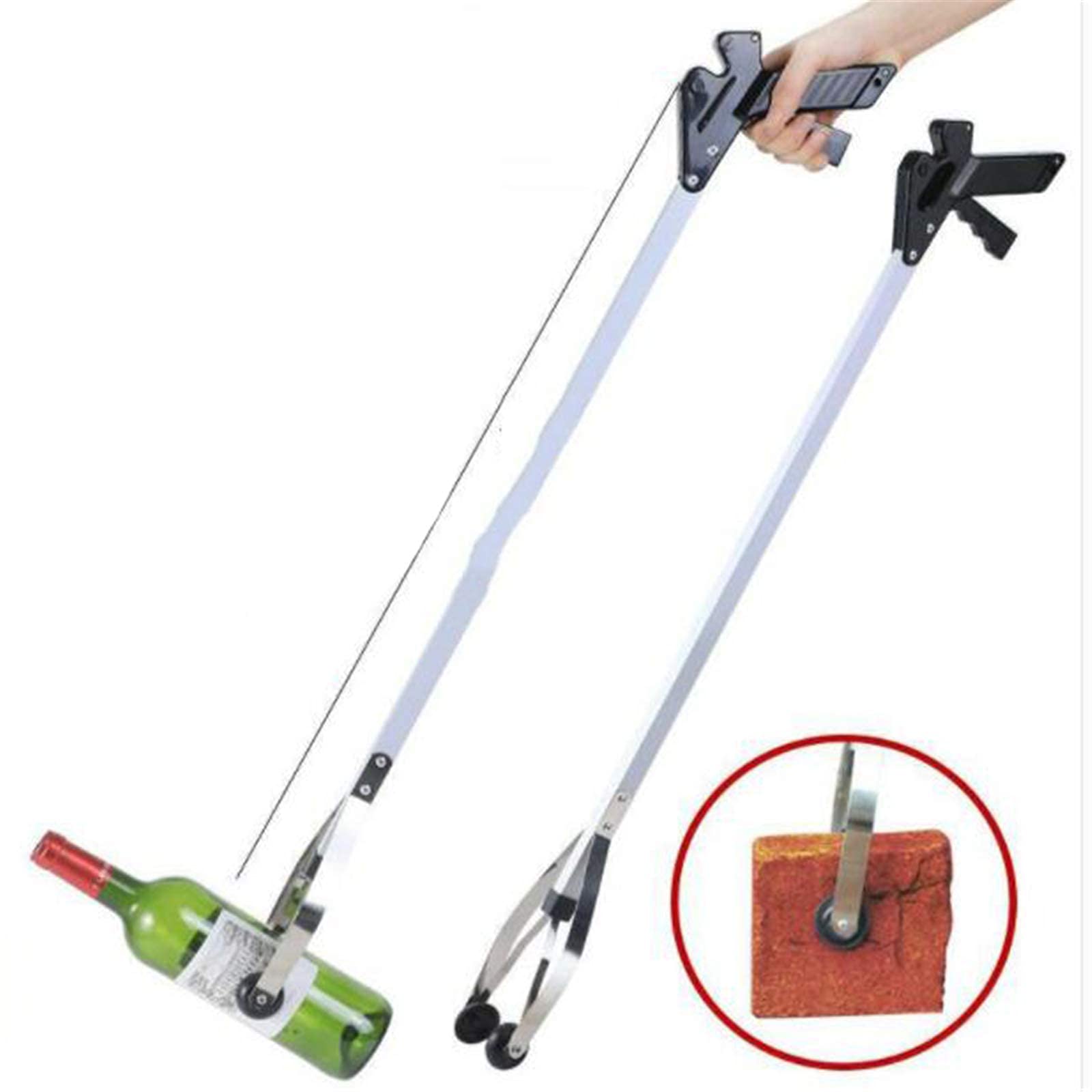 Greifer-Greifwerkzeug, leichte Greifhilfe aus Aluminium mit langem Arm for ältere Menschen, Müllsammler, Gartengreifer