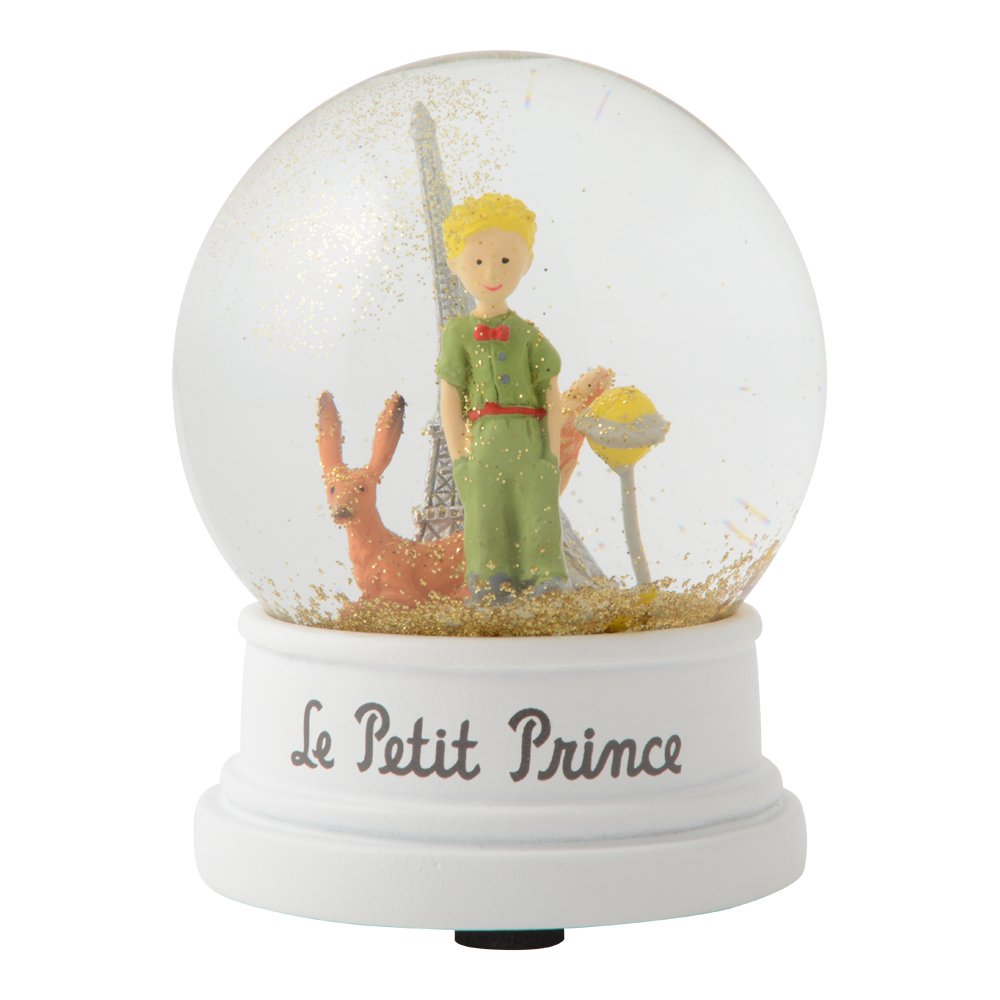Amazon.co.jp: 星の王子さま ゴールドスノードーム (エッフェル