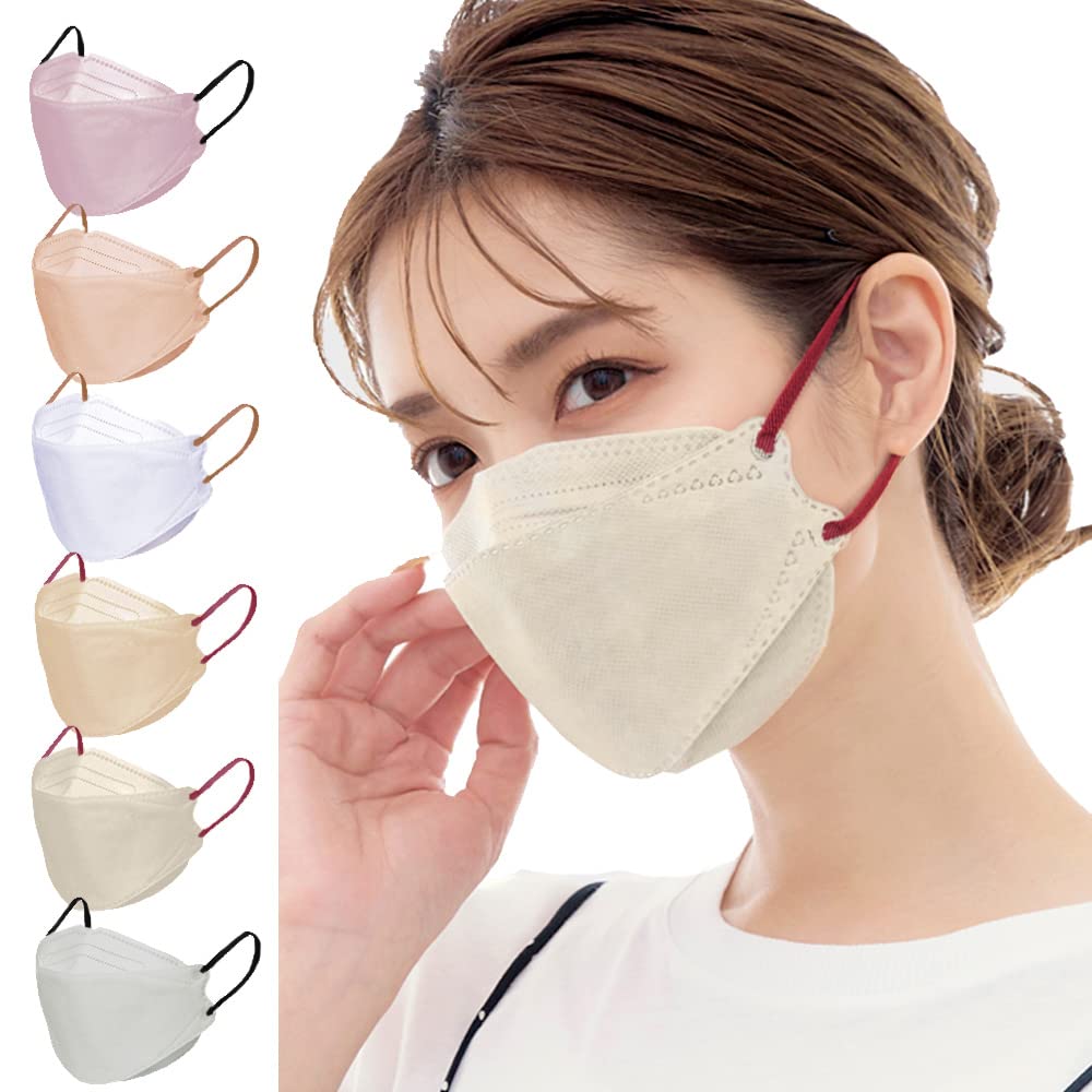 Lilac Ash Bi-Color 3D Mask, Pack of 20