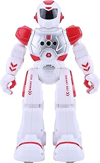 Demeras Intelligent Robot Toy RC Transform Robot Toy Educational Robot Toy Smart Sensing Music Robot Toy 2Colors