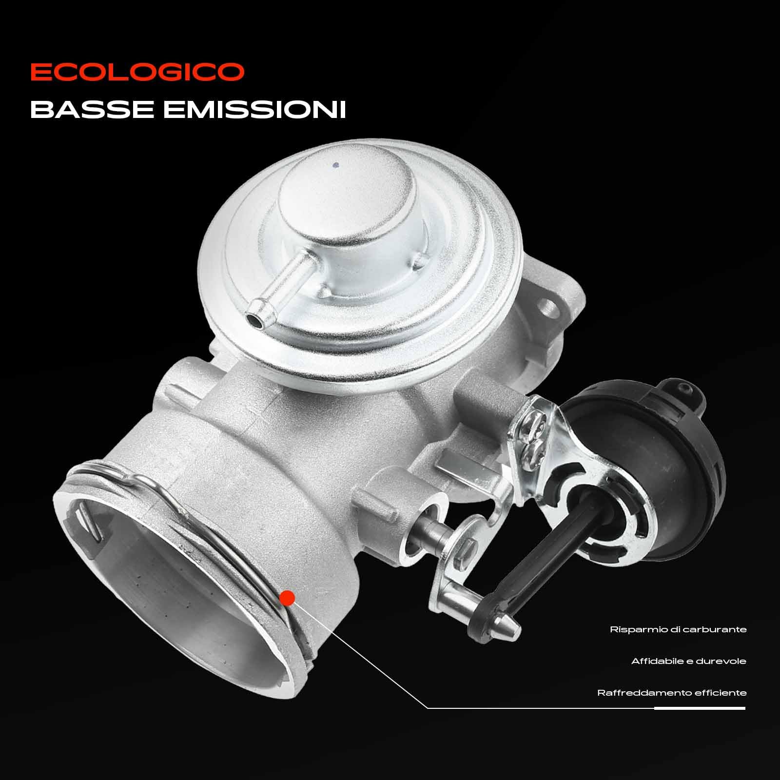 Frankberg Valvola EGR Diesel Compatibile con A4 Avant 8E5 1.9L Galaxy WGR 1.9L S.h.a.r.a.n 7M6 7M8 7M9 1.9L A4 8E2 1.9L A.l.h.a.m.b.r.a 7V8 7V9 1.9L Replace# 038131501J