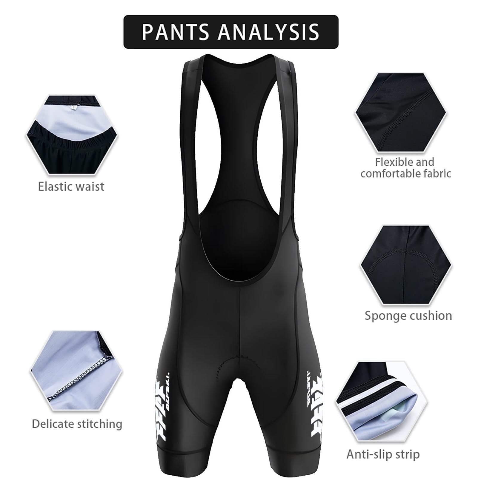 Abbigliamento Ciclismo Uomo Completo Ciclismo Uomo Estivo Completi Ciclismo Squadre Tuta Ciclismo Uomo In Gel Traspirante e Ad Asciugatura Rapida