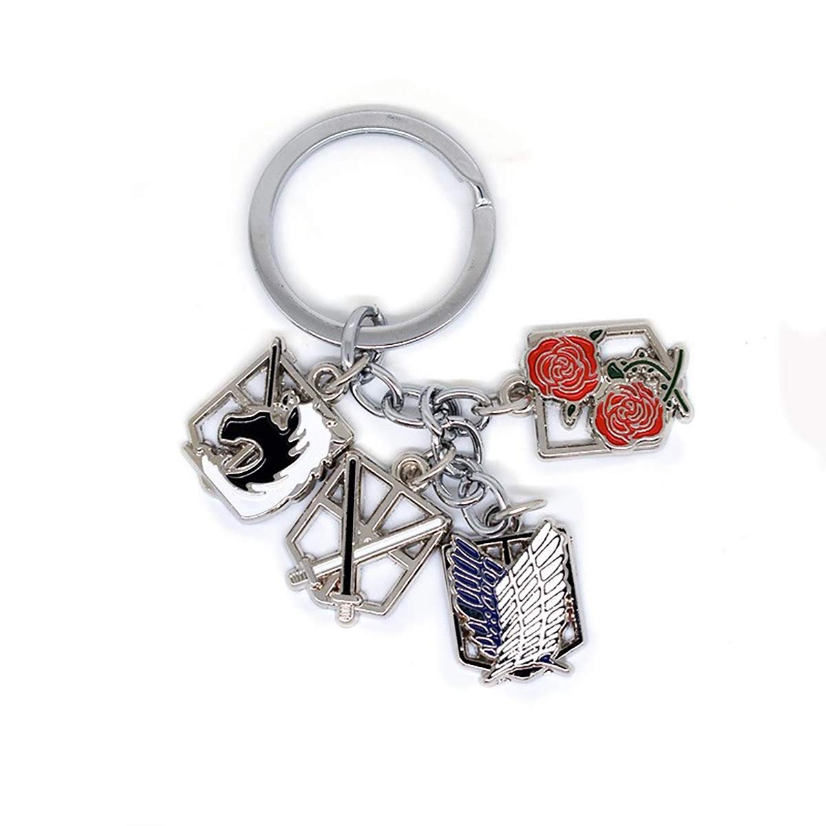 Anime Training Corps the Garrison the Military Police the Survey Corps Keychain