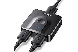 UGREEN HDMI Switch 2 in 1 Out: Seamless 4K UHD Viewing