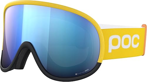 POC, Retina Big Clarity Comp, gafas, amarillo aventurinanegro uranioazul Spektris, talla única