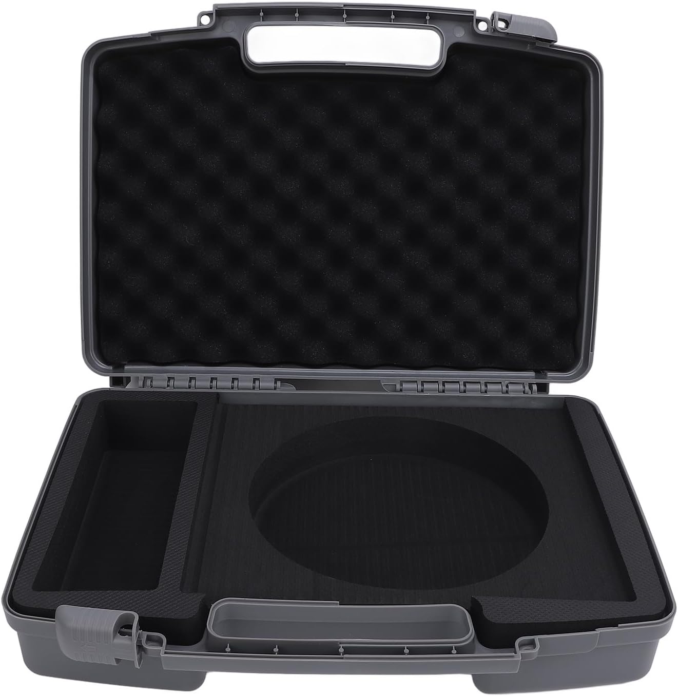 YWBL-WH Large Capacity Portable Satellite Hard Carrying Travel Case, Water Proof, Dust Proof, Abrasion with Soft Foam Interior, Compact Size and Lightweight Design