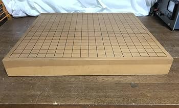 囲碁　卓上盤　木製 木製囲碁盤・将棋盤 これは便利 新かや10号卓上囲碁・将棋両用盤